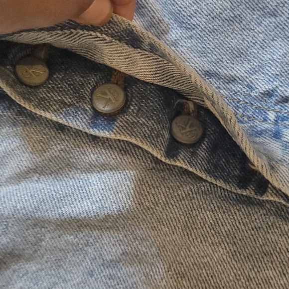 CALVIN KLEIN VINTAGE JEAN SHORTS - Picture 4 of 11